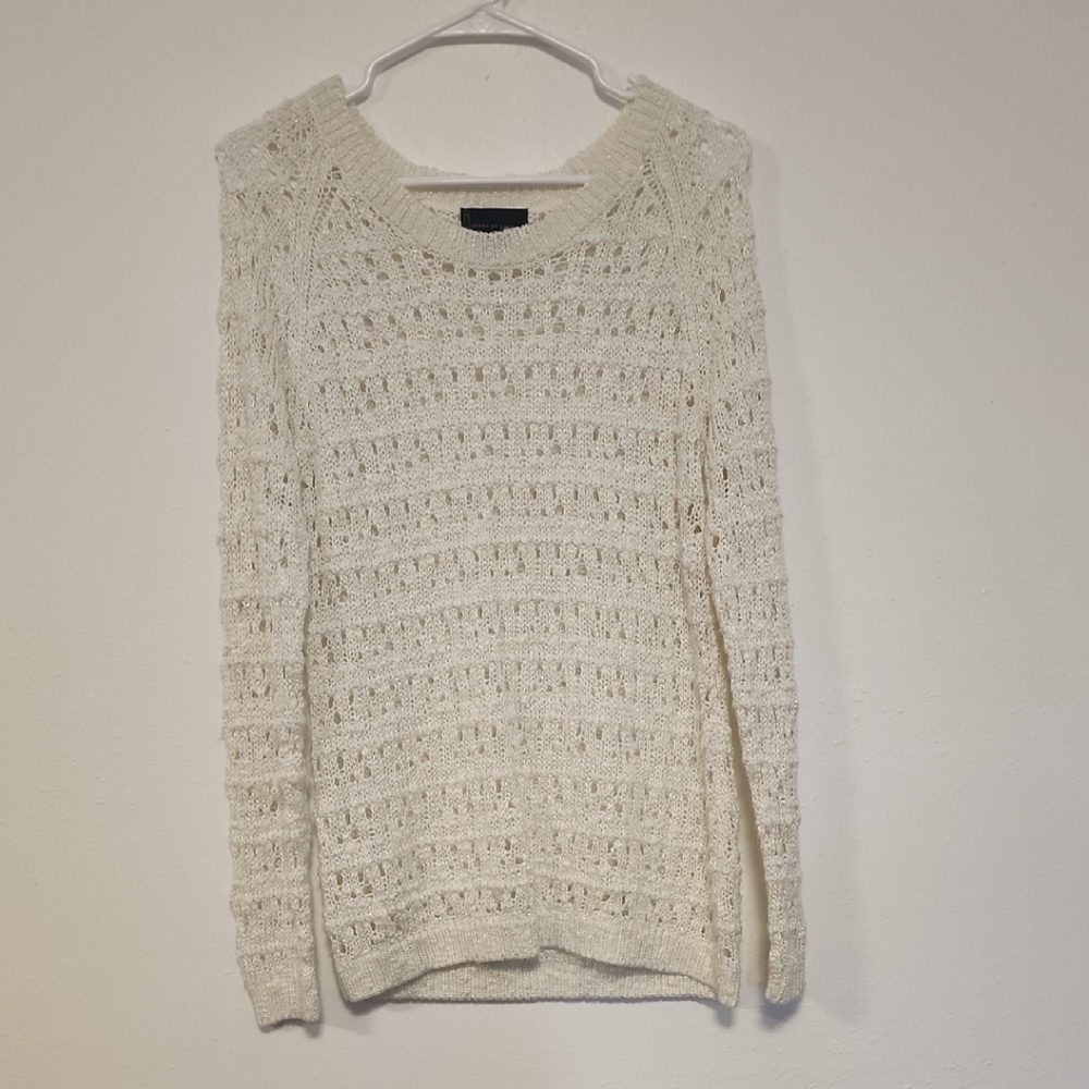 Buffalo David Bitton Cream Crew Neck Sweater